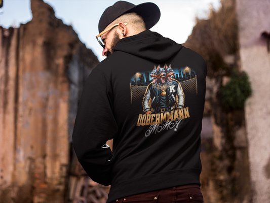 DoberMMAnn - 3-Heads  - Unisex Premium Hoodie