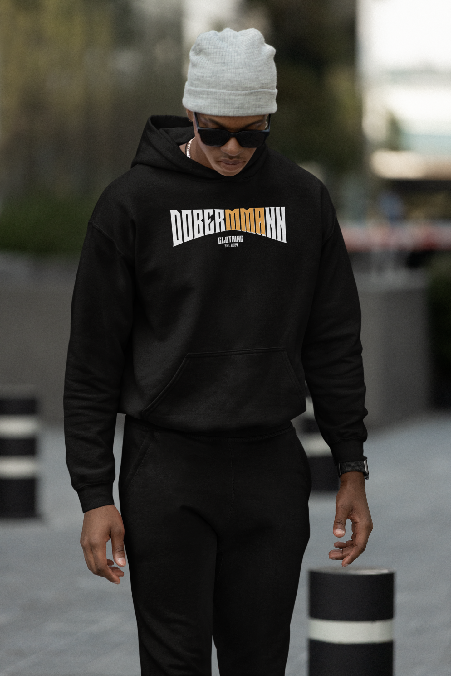 DoberMMAnn - 3-Heads  - Unisex Premium Hoodie