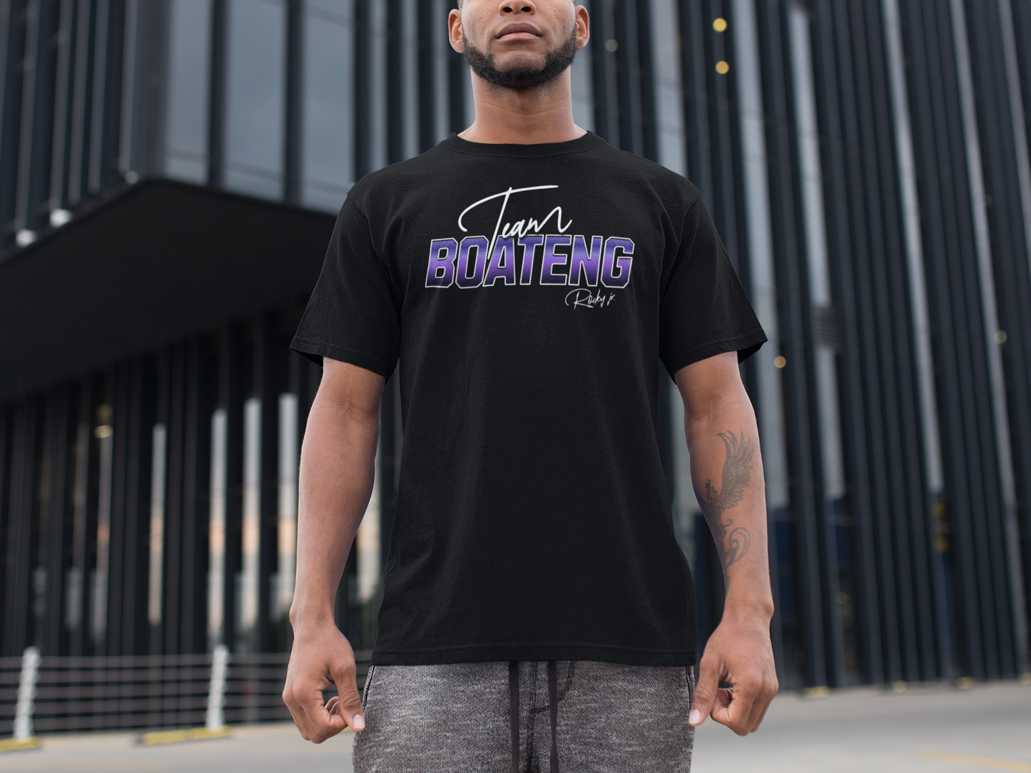 Team Boateng "Rocky jr."  - Herren Premium Shirt