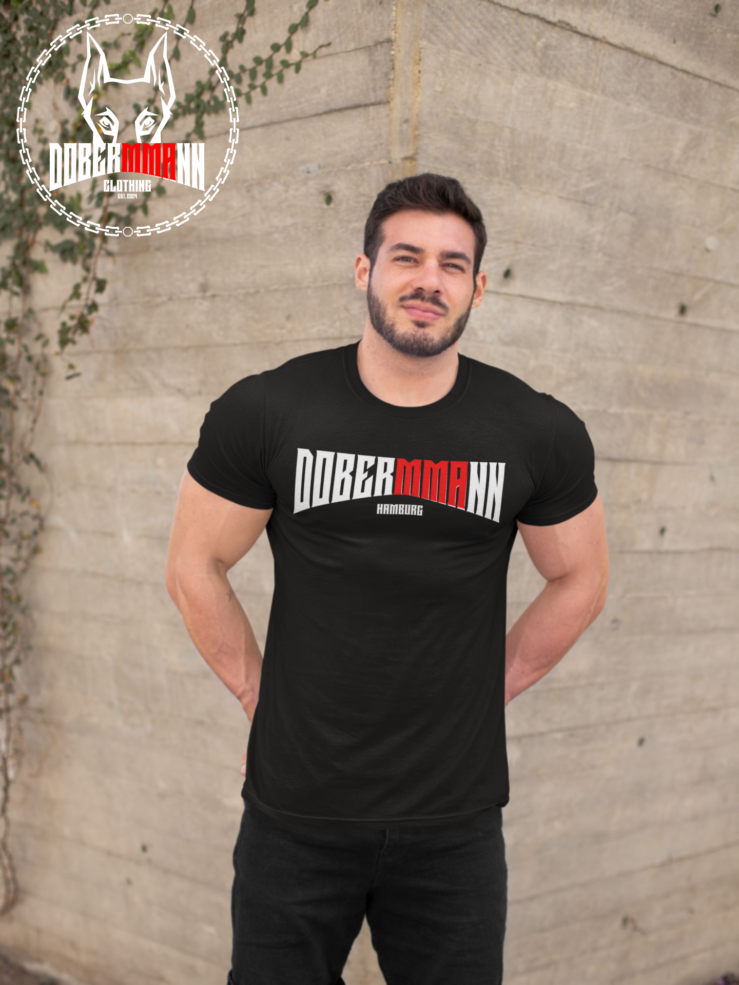 DoberMMAnn Hamburg  - Herren Premium Shirt