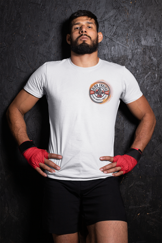 MMA-Erding / white Logo  - Herren Premium Shirt