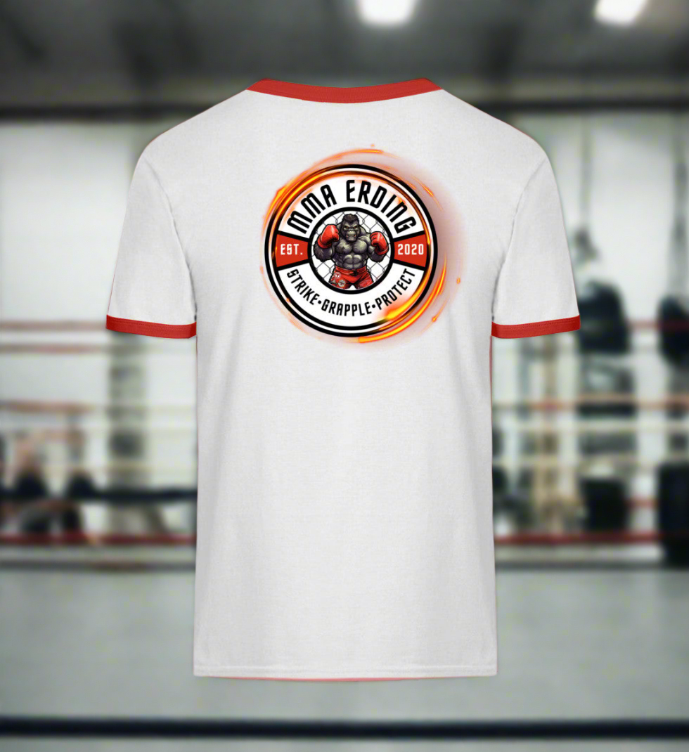 MMA-Erding / Ringer Premium-Shirt red