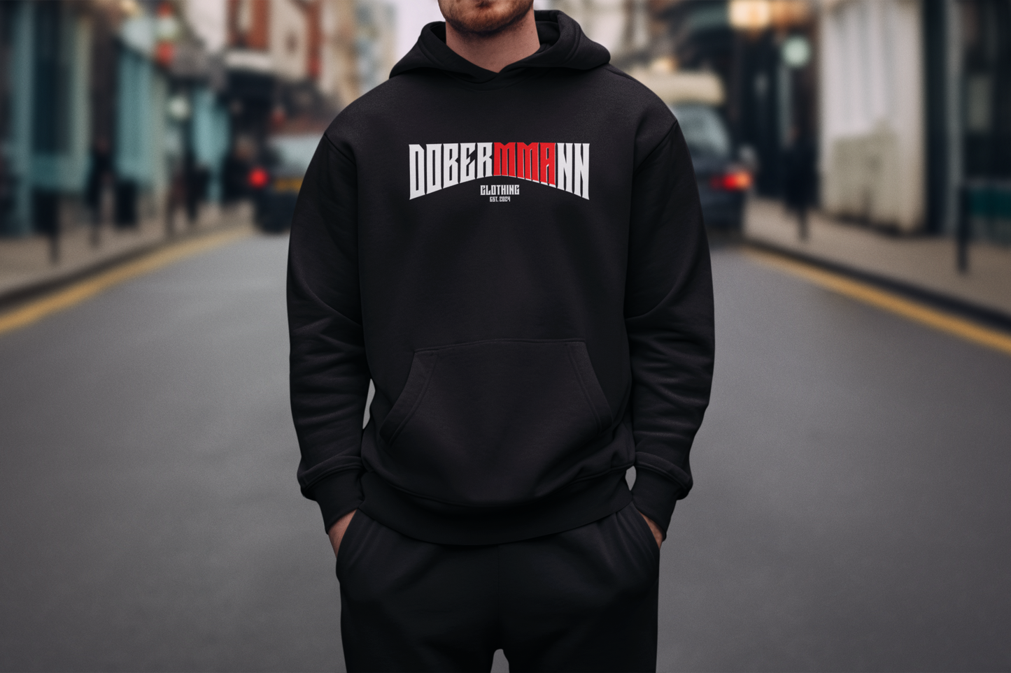 DoberMMAnn - Fight House  - Unisex Premium Hoodie